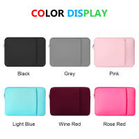 SUQI Colorful Sleeve Dual Zipper Bag Laptop Case Pouch Universal Waterproof Fashion Soft Notebook CoverMulticolor