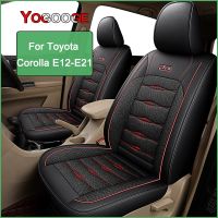 YOGOOGE Sarung Jok Mobil สำหรับ E18 E15 E12 Toyota Corolla E21ภายใน2001-2023อุปกรณ์ตกแต่งรถยนต์ (1ที่นั่ง)