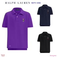 RALPH LAUREN BEAR BOYS COTTON MESH POLO SHIRT (BOYS SIZE 8-20 YEARS)