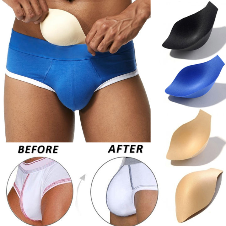 xinyi3-men-cup-pad-ชุดชั้นใน-push-up-bulge-enhancement-briefs-swimsuits
