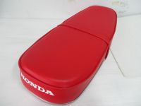 HONDA SUPERHAWK 305 250 CB77 CB72 COMPLETE SEAT "RED" &amp; "CHROME" TRIM  #เบาะรถ มอเตอร์ไซค์ หนังพีวีซีสีแดง ขอบเหล็ก สินค้าคุณภาพดี