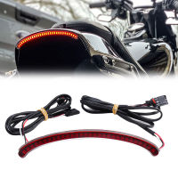 Motorcycle Led Rear Fender Brake Light Tail Lamp Assembly Taillight For Harley Softail Fat Bob FXFBS 114 FXFB 107 2018-Up