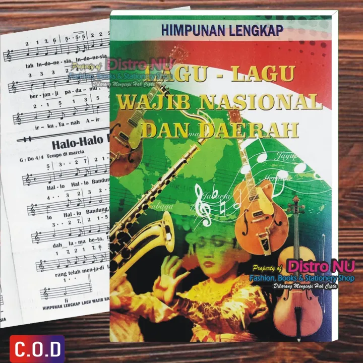 Himpunan Lagu-lagu Wajib Nasional & Daerah /kumpulan lagu kebangsaan