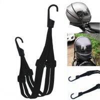 【Hot Sale Item】Helmet Elastic Rope Strap Stable Black Retractable Helmet Luggage Strap For Motorcycle