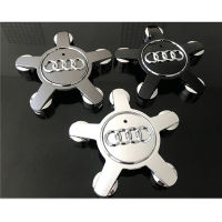 4pcs 135mm Audi 5 claws car original logo ซ่อมรถยนต์และอะไหล่ center cap logo car wheel center hub cap emblem badge for A1 A2 A3 A4 A5 A6 A7 A8 quattro Q3 Q5 Q7 TT R8 center cap wheel Auto parts ฝาครอบล้อรถ free shipping