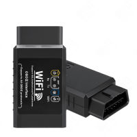 รถยนต์ตรวจจับความผิด ELM327 V1.5 OBD2 WIFI OBD เครื่องยนต์แสงเครื่องมือวิเคราะห์สำหรับ iOS และ Android