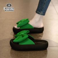 【July】 sandals and slippers womens summer 2023 new heightened thick bottom casual beach fashion ladies flip flops