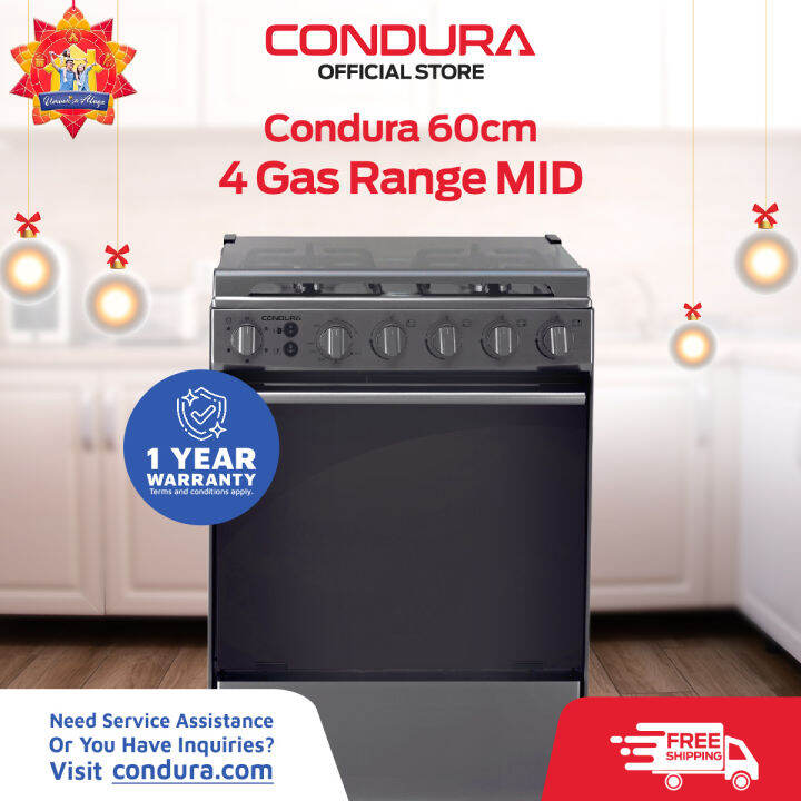 Condura 60CM 4 Gas Range MID Lazada PH