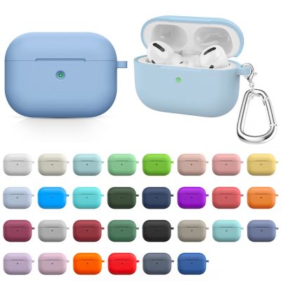 Silicone Cover Case For apple Airpods Pro 2019 Case Air Pods Pro Bluetooth Case Protective For Air Pods Pro Earphone Accessories Headphones Accessorie