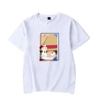 ฤดูร้อนใหม่การ์ตูนอะนิเมะญี่ปุ่นONE PIECE Luffyหมวกออกแบบเสื้อTผู้หญิงผู้ชายฝ้ายเสื้อยืดแขนสั้นCalความกล้าหาญเสื้อ