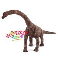 Monkey Toys - โมเดล ไดโนเสาร์ Brachiosaurus น้ำตาล ขนาด 33.00 CM (จากหาดใหญ่)