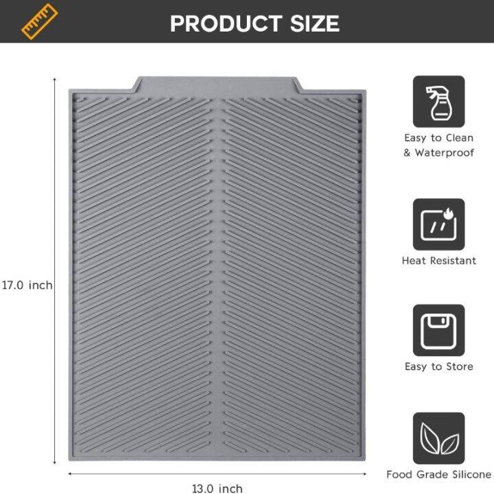 yf-big-silicone-dish-drying-mat-43x33cm-size-drainer-protection-heat-resistant-counter-top-sink-non-slip-draining-tool