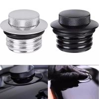 【cw】Motorcycle accessories Motorcycle Gas Cap Pop Up Screw In Flush Mount Fuel Tank Cover For Harley Sportster Dyna Softail Fatboy 1982 2018