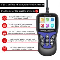 Car Engine Fault Code Reader OBD2 Scanner 12V Universal Check Engine Code Reader For All OBD II Protocol Cars Since 1996