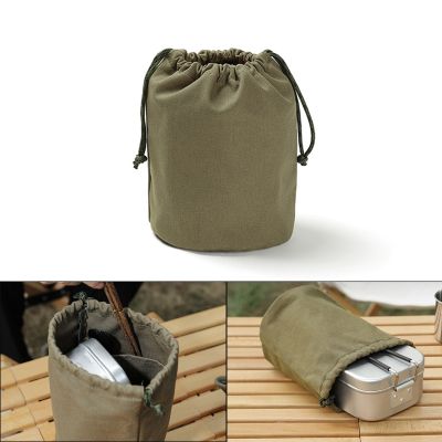 Drawstring Camping Storage Canvas Outdoor Sundry Camp Supplies Accessories