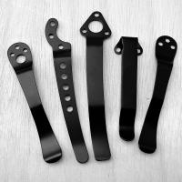 Stainless Steel Back Clip for DIY Folding Pocket Knife Tool DIY Accessories Back Clip Custom Folding Knife Back Clip Holder