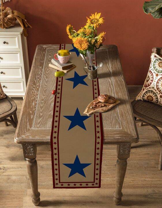 flag-day-independence-day-pentagram-table-runner-decoration-home-decor-dinner-table-decoration-table-decor