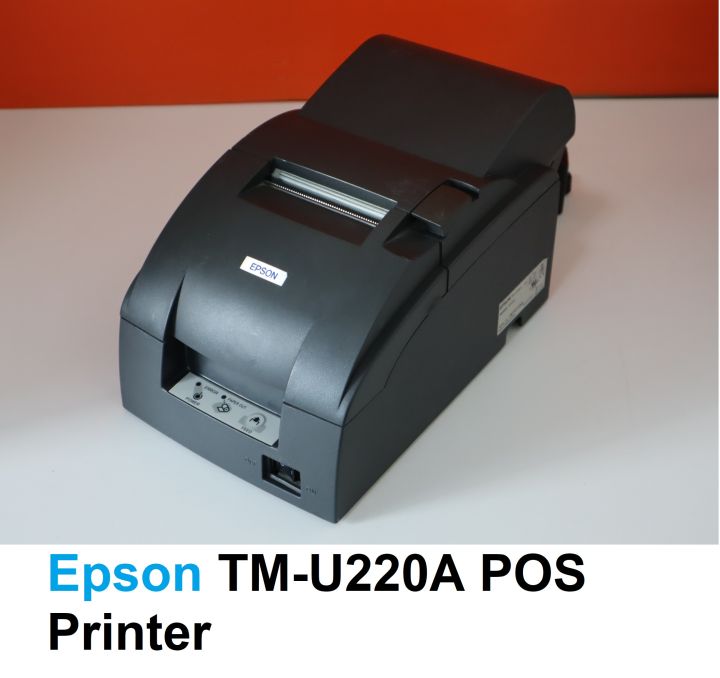 Printer Epson Tm U220a เครื่องปริ้นใบเสร็จ Th 4782