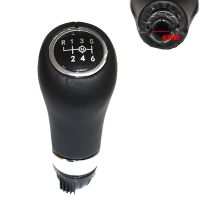 8MM Manual Leather Gear Shift Knob Cover For Mercedes Benz C/E/GLK W202 W203 W204 5/6 Speed C260 C200 E180 E200 E260 E300