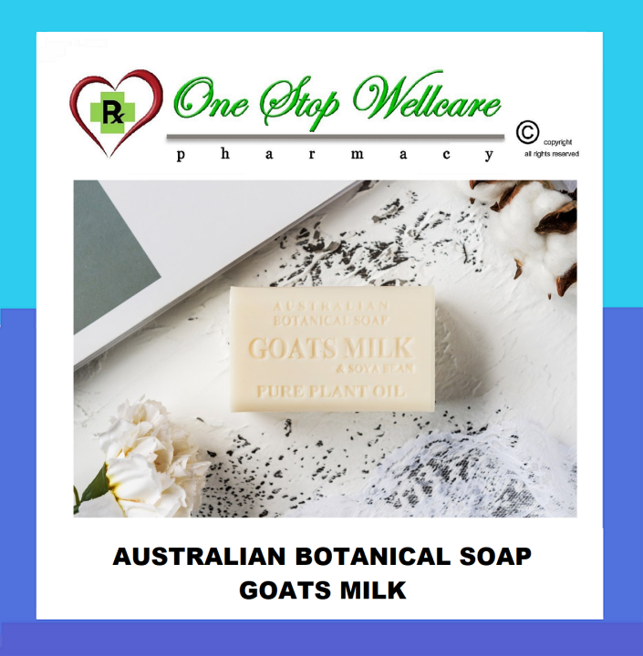 AUSTRALIAN BOTANICAL SOAP Goats Milk & Soya Bean Pure Plant Oil