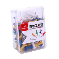 multicolor thumbtack Wall nails Artwork pin 50pcs free shipping Clips Pins Tacks