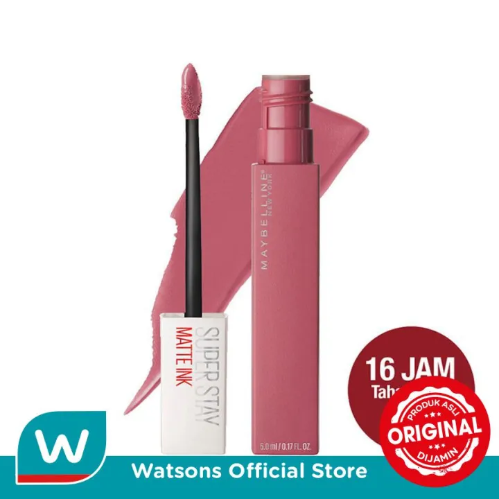 MAYBELLINE Superstay Matte Ink Liquid Lipstick Lover Lazada Indonesia