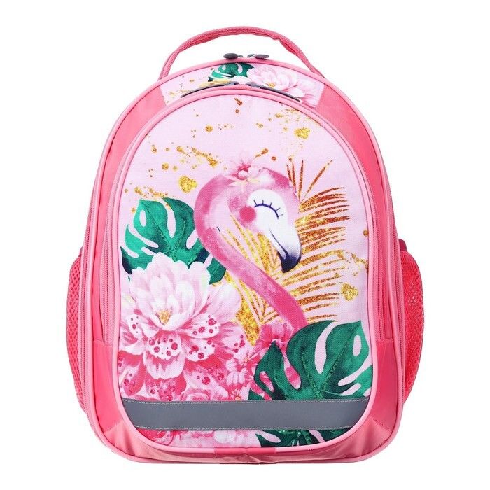 กระเป๋าเป้โรงเรียน-flamingo-37x27x16-cm-เหมาะกับการทำงานกลับ