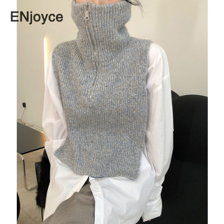 20212021-spring-cashmere-high-collar-wool-knit-scarf-women-knitted-sweater-cloak-shawl-coat-luxury-scarves-neck-warmer-new-designer