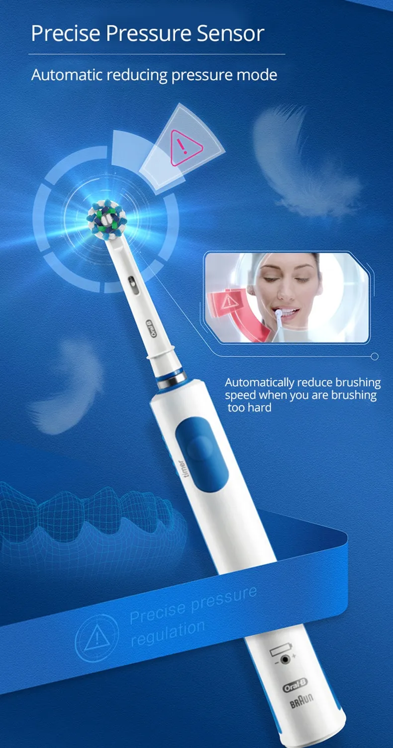 Title 4, Oral B Sonic Electric Toothbrush Pro600 Recharg...