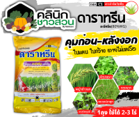 ? ดาราทรีน (เม็ด) ตราหมาแดง (อะมีทรีน80%) บรรจุ 1กิโลกรัม คุมก่อน-หลังงอกหญ้าใบแคบและใบกว้าง