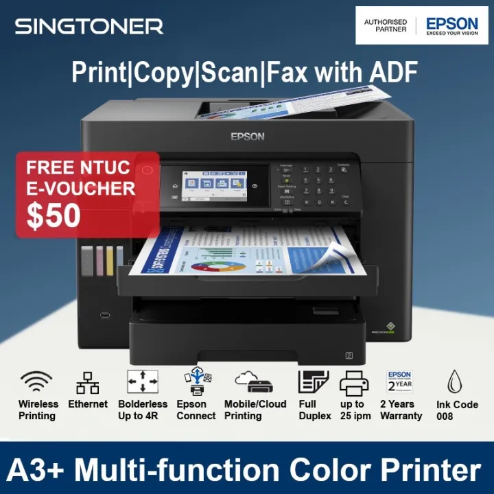 Epson L15150 Business A3 Wi-Fi Duplex All-in-One EcoTank Ink tank ...