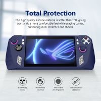 【CW】Protective Cover Soft Silicone Shell Sleeve Anti-Scratch Protective Case Dustproof Game Accessories for ASUS ROG Ally