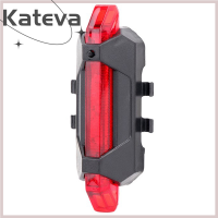 [Kateva] COD USB ชาร์จกันน้ำภูเขาไฟจักรยานคำเตือนขี่จักรยานไฟท้ายจักรยาน