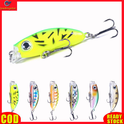 LeadingStar RC Authentic 42mm/3.1g Artificial Hard Bait With Treble Hooks Simulation Swimming Fishing Lures For Saltwater/Freshwater Fishing
