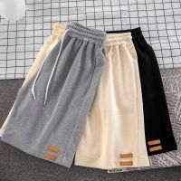 Shorts For Men Summer Elastic Waist Jogger Pants Breathe Athletic Knee Length Shorts Men Fashion Clothing 2023 New