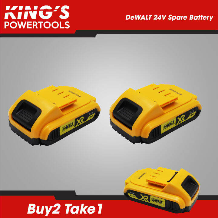 Buy2 Take1 DeWALT 24V Li-Ion Battery | Lazada PH