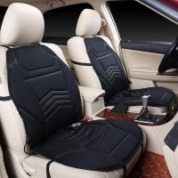 Heated Car Seat Cushion Ergonomic Car Seat Cover Heating Pad 12V Car Seat Warmer With Backrest Winter Travel Seat Cushion