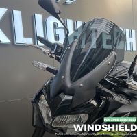 ♀✴MKLIGHTECH สำหรับคาวาซากิ Z900 Z 900 Z650 650 2020-2023อุปกรณ์มอเตอร์ไซค์อุปกรณ์เสริมกระจกบังลมเล่นกีฬาที่เบนทางที่บังแดดหน้ารถยนต์