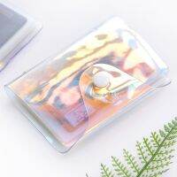 Transparent Card Holder PVC Waterproof Bus Card Holder 20 Card Slots ID Card Cover