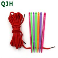 7pcs/set Weaving Tools Yarn Wool Cord Weaving Tool Crochet Hook DIY Process Wool Knitting Needle Tool