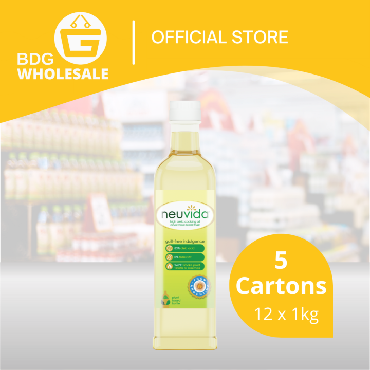 NeuVida Omega9 Cooking Oil 12 x 1 Kg Lazada