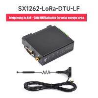 Waveshare SX1262 LoRa DTU LF Guide Rail LoRa Data Transmission Terminal DTU 410-510MHz RS232/RS485/RS422 to LoRa for Sub GHz LF