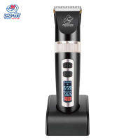 ความปลอดภัย4ชนิดหัวตัดแบบชาร์จ Cat Dog Grooming Hair Clipper 3 Gears Dog Hair Electric Hair Trimmer