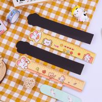 【CW】 Cartoon Magnetic Bendable Ruler Student Measuring School Promotional Stationery 1 Pcs