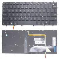 nd New Original For XPS 13 9343 9350 9360 P54G P41F P57G US Keyboard With Backlight