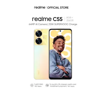 Realme C55 with 64 MP AI Camera & 33W SUPERVOOC charging