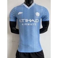 [เวอร์ชั่นผู้เล่น] 2324 New Manchester City Home เสื้อฟุตบอลเสื้อแขนสั้นคุณภาพสูง