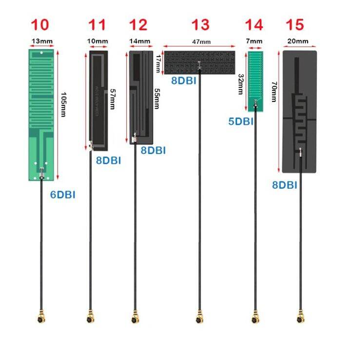 lora-โมดูลรับสัญญาณสูง8dbi-433mhz-เสาอากาศ-pcb-ในตัว-rg1-13-10cm-fpc-เสาอากาศสปริงภายใน470mhz-patch-เสาอากาศ-ipex