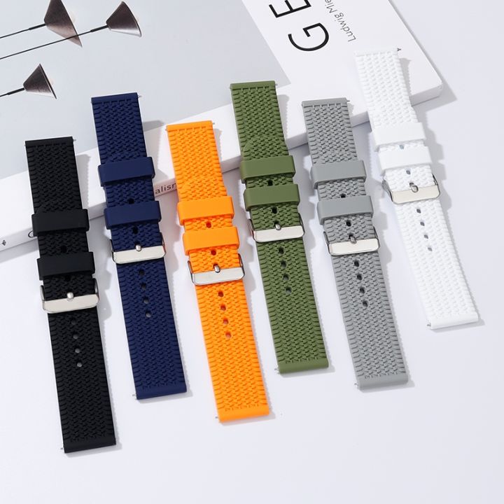 sport-rubber-watch-strap-band-tire-pattern-silicone-waterproof-watch-bracelet-18mm-20mm-22mm-24mm-replacement-watchbands