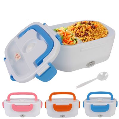 ۞﹉✥ Dinnerware Travel Car Work Heating Bento Box Fast Heating Food container Electric Heated Lunch Box 12V 220V EU Plug
